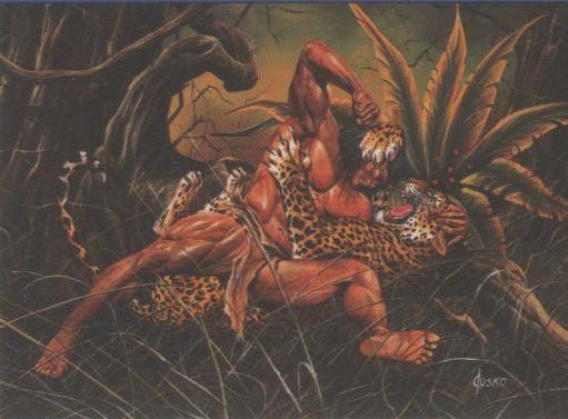 Trading Car: TARZAN - JOE JUSKO, Edgar Rice Burroughs Collection: No.57