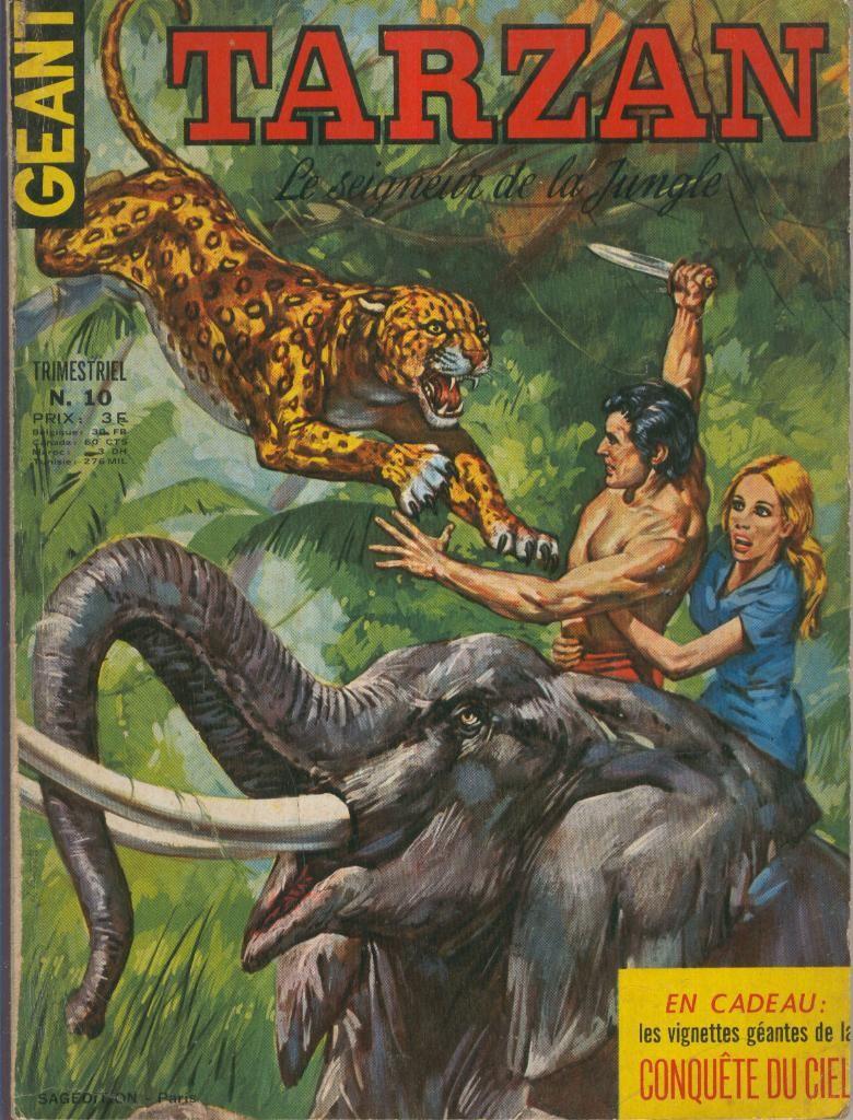 TARZAN GEANT TRIMESTRIEL, No.10: Mongo l,Usurpateur