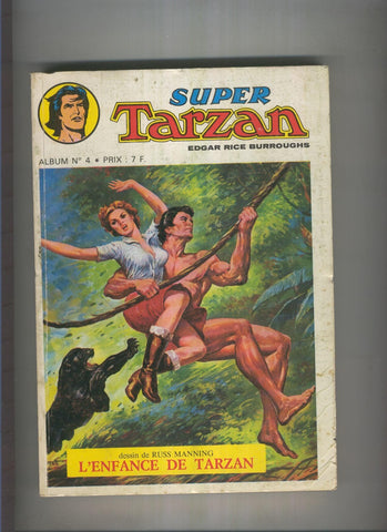 SUPER TARZAN Le Seigneur de la Jungle ALBUM numero 04