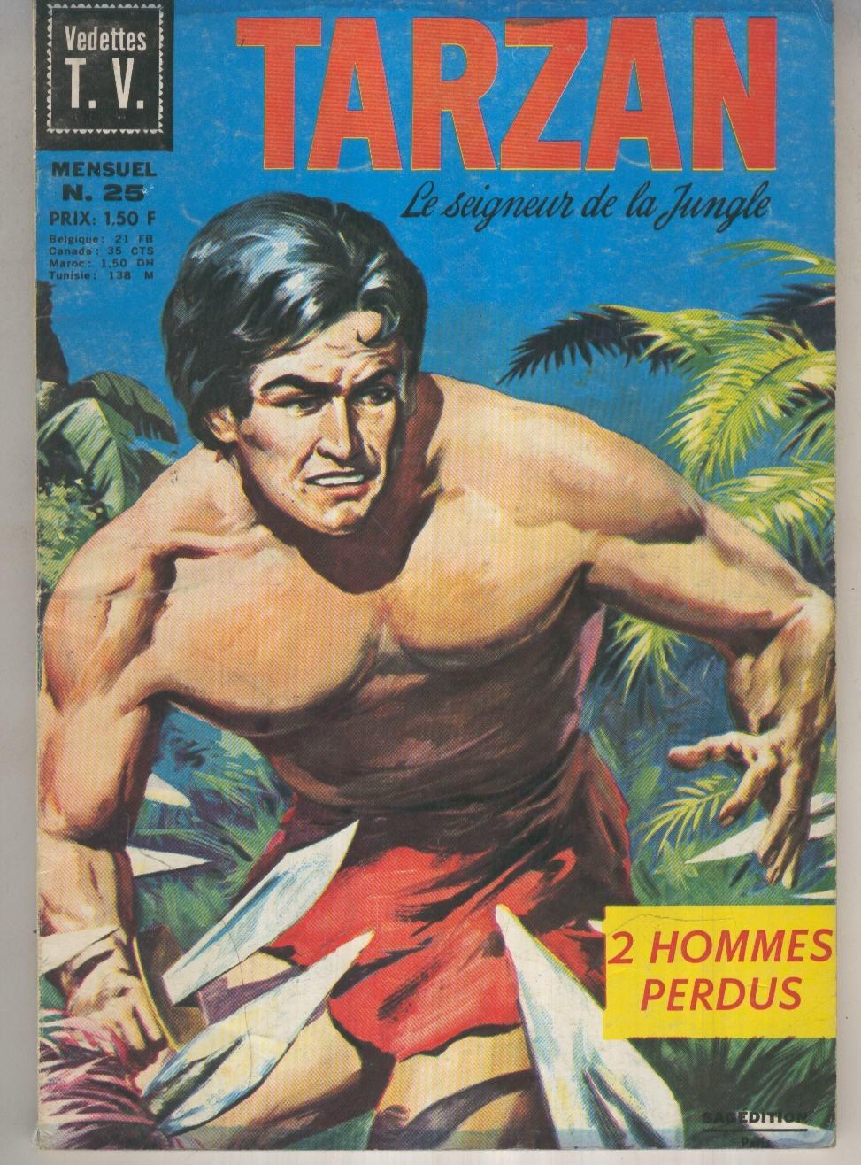 TARZAN Le Seigneur de la Jungle 25: 2 Hommes perdus