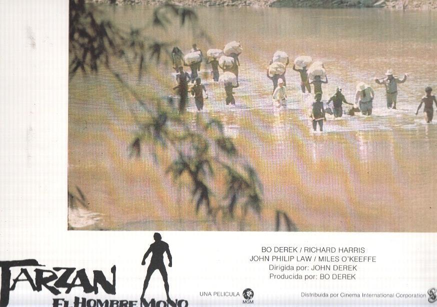 Caratula de cine: TARZAN: EL HOMBRE MONO / Tarzan: The Ape Man, (numerado 10 en trasera)