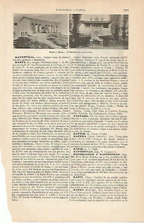 LAMINA ESPASA 6333: Museo y Pabellon e Ayvasovsky en Kaffa Rusia