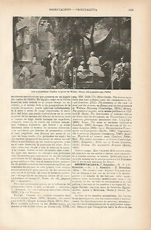 LAMINA ESPASA 7593: Los orientalistas por Wicks
