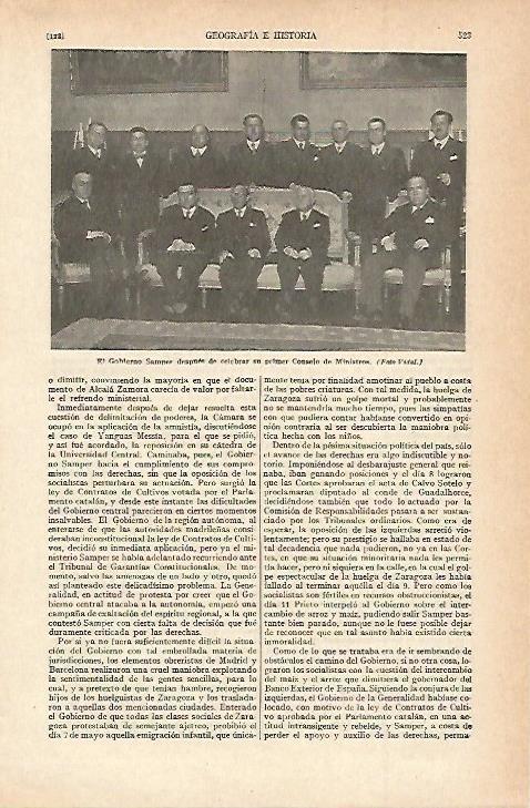 LAMINA ESPASA 7809: Gobierno Samper