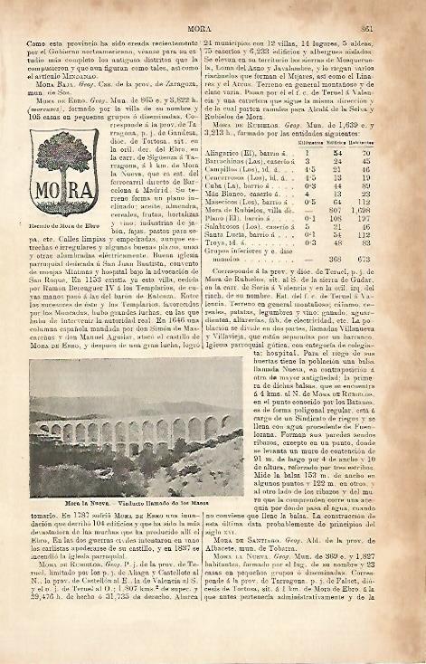 LAMINA ESPASA 8727: Acueducto de Mora la Nova Tarragona