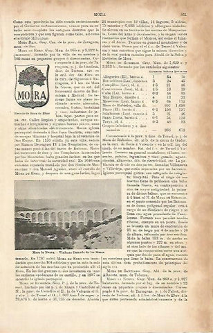 LAMINA ESPASA 8727: Acueducto de Mora la Nova Tarragona