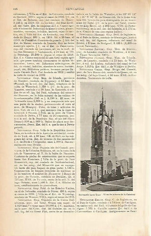 LAMINA ESPASA 9424: Catedral de Newcastle-upon-Tyne Gran Bretaña