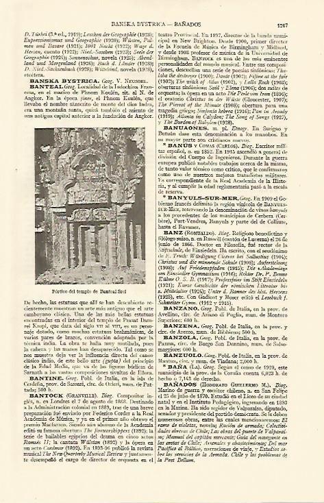 LAMINA ESPASA 10946: Templo de Banteau Srei Indochina