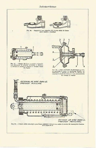 LAMINA ESPASA 14858: Maquinaria para automovilismo