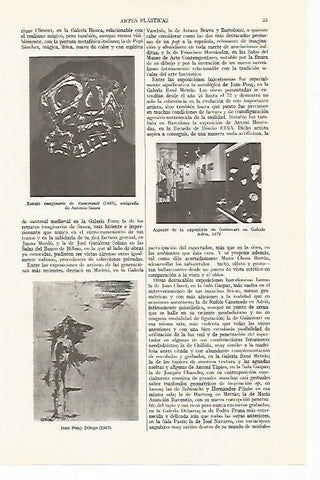 LAMINA ESPASA 16322: Retrato imaginario de Rambrandt por Antonio Saura