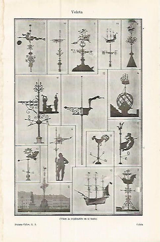 LAMINA ESPASA 17416: Veletas