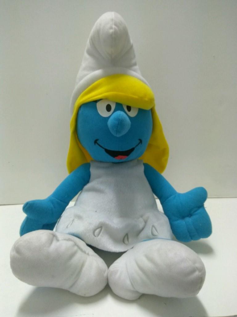 Peluche: PITUFINA / SMURFETTE  55cm de alto. (Play By Play 2010)