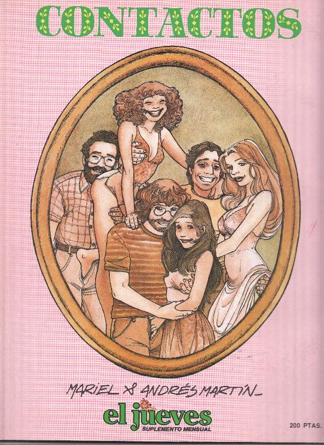 EL JUEVES, Suplemento Mensual: CONTACTOS (Mariel y Andres Martin 1981)