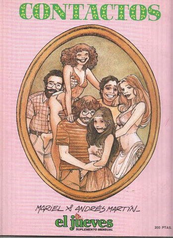 EL JUEVES, Suplemento Mensual: CONTACTOS (Mariel y Andres Martin 1981)