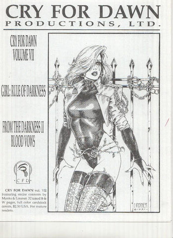 CRY FOR DAWN Productions Ltd.: March 1991 (Previewing Releases Magazine 1992)