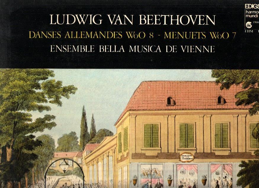 Disco/Vinilo-LP: BEETHOVEN - Danses Allemandes WoO 8 y Menuets WoO 7 (Edigsa)