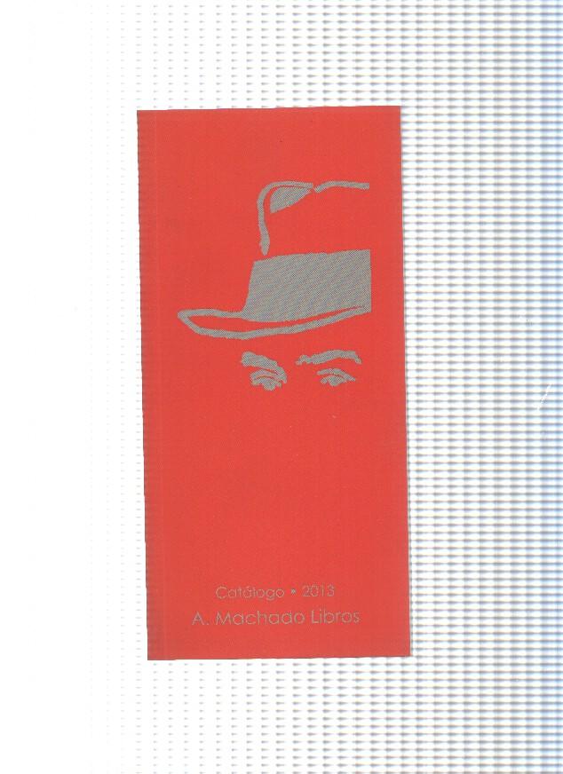 Catalogo 2013, A. Machado libros