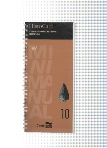 HistoCard. Lexico y personajes historicos ( hasta 1700 ) numero 10