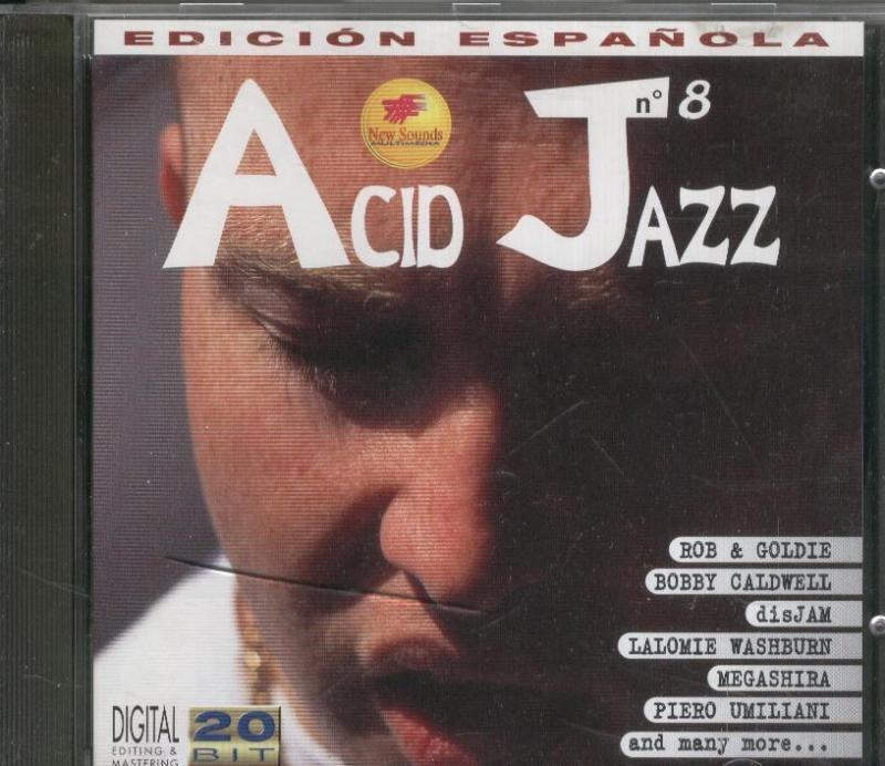 Acid Jazz vol 8: CONSERVA EL CD musical