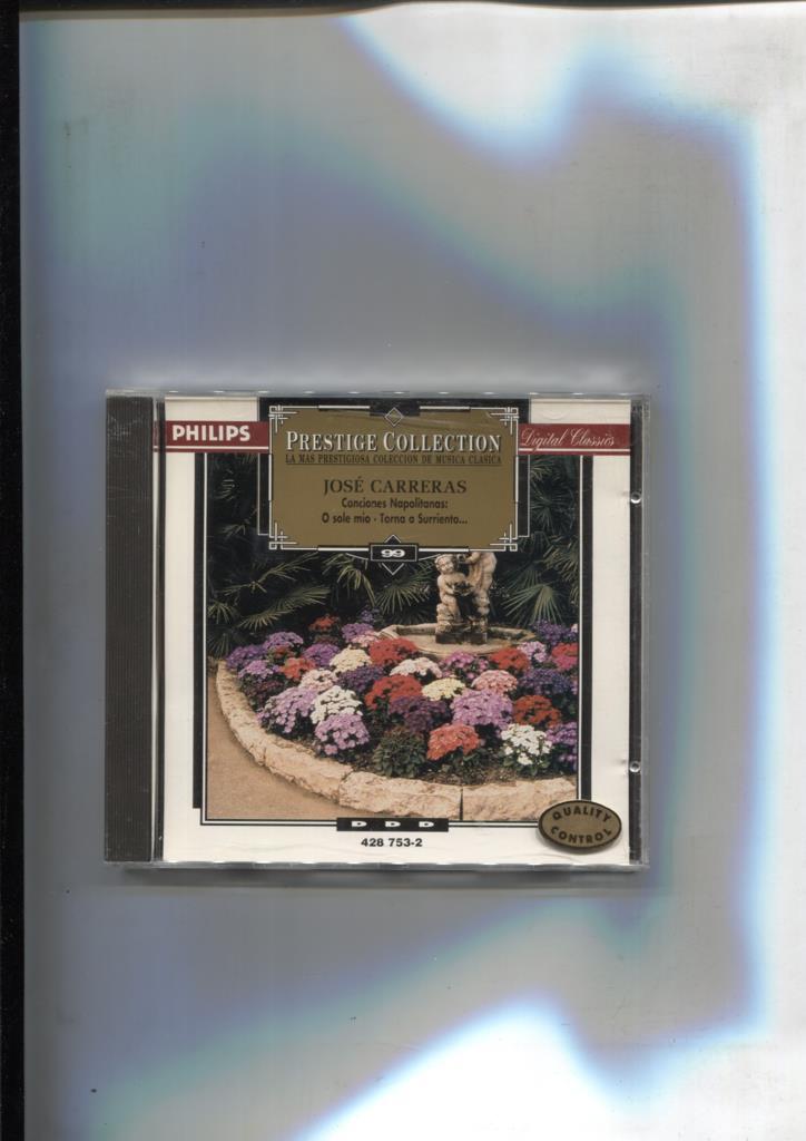 CD Musica Clasica: Jose Carreras: Canciones Napolitanas