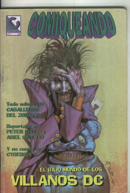 Fanzine: Comiqueando numero 16 Caballeros del Zodiaco