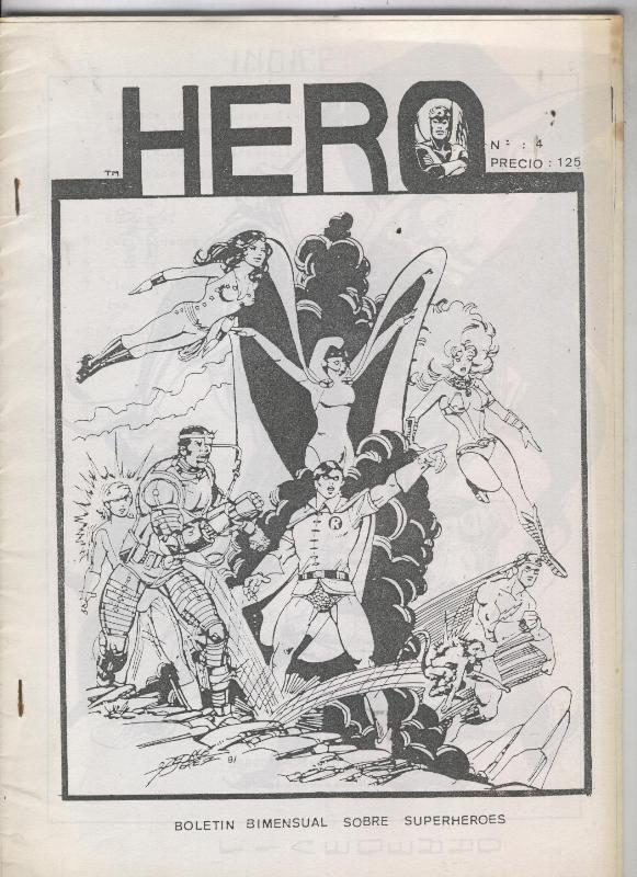 Fanzine: Hero numero 4