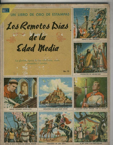 Album de cromos: Los Remotos dias de la edad media