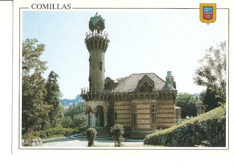 Postal 029236 : Comillas (cantabria), El Capricho. Gaudi