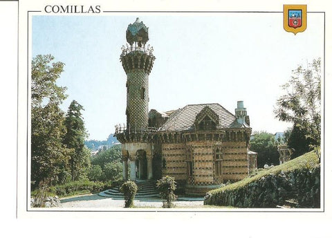 Postal 029236 : Comillas (cantabria), El Capricho. Gaudi