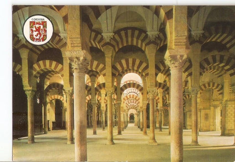 Postal 029612 : Cordoba. La Mezquita-Interior