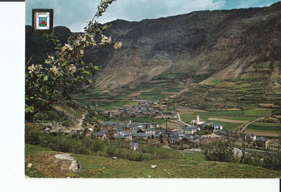 Postal 017021: ESPOT Pirineo Catalana - Vista aereade Espot