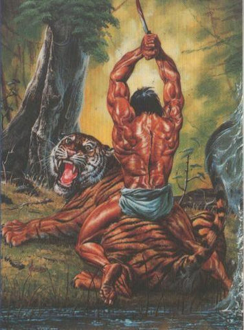 Trading Car: TARZAN - JOE JUSKO, Edgar Rice Burroughs Collection: No.33