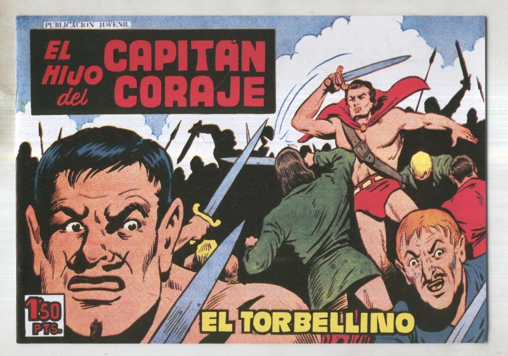 Facsimil: El Hijo del Capitan Coraje numero 52: El torbellino