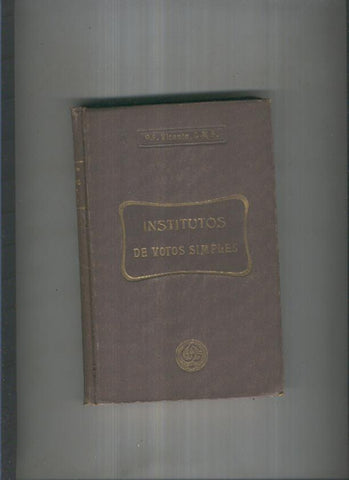 Institutos de votos simples