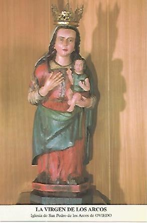 POSTAL 54261: Virgen de los Arcos. Oviedo