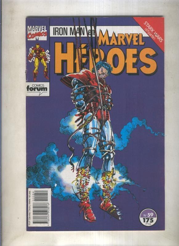 Marvel Heroes numero 59: Iron Man (numerado 2 en trasera)
