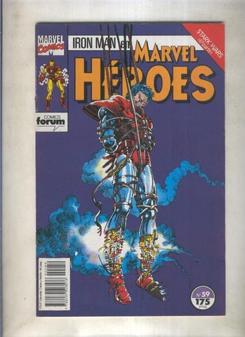 Marvel Heroes numero 59: Iron Man (numerado 2 en trasera)