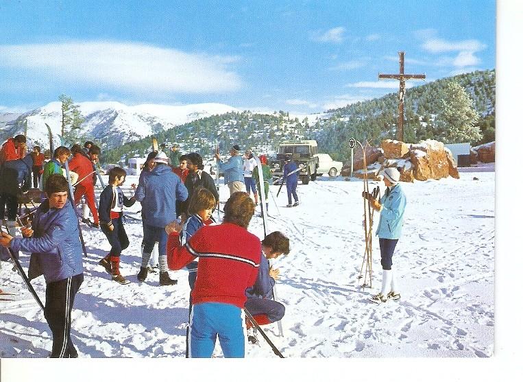Postal 048464 : Berga. Rasos de Peguera. Creu del Cabrer