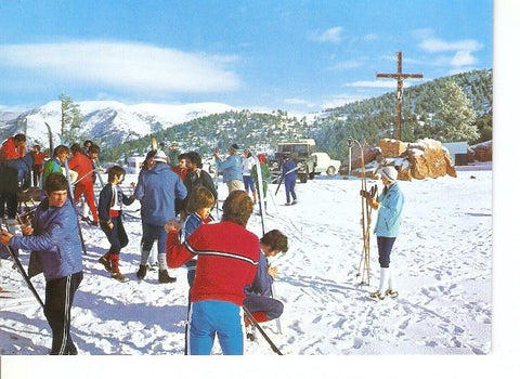 Postal 048464 : Berga. Rasos de Peguera. Creu del Cabrer