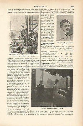 LAMINA ESPASA 7693: Leandro Oroz y Lacallo