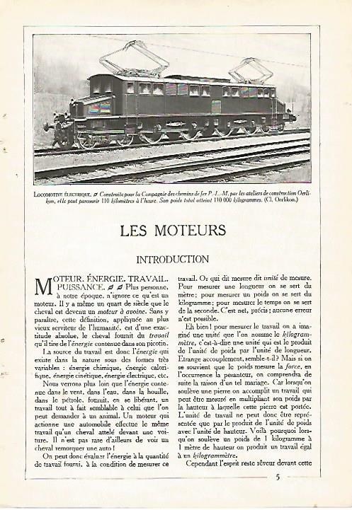 LAMINA 3668: LOCOMOTORA ELECTRICA DE OERLIKON