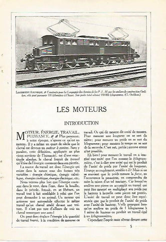 LAMINA 3668: LOCOMOTORA ELECTRICA DE OERLIKON