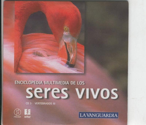 CD Rom Enciclopedia Multimedia de los seres vivos numero 03: Vertebrados 3
