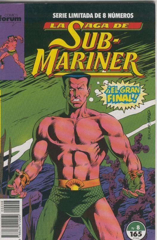 Namor La saga de submariner numero 8 (final de esta coleccion)
