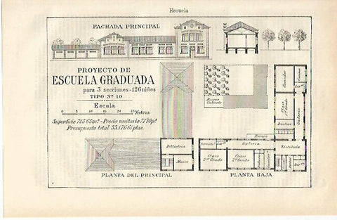 LAMINA ESPASA 16648: Proyecto para colegio