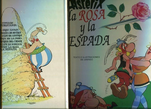 Asterix numero 29: La rosa y la espada (numerado 2 en interior)