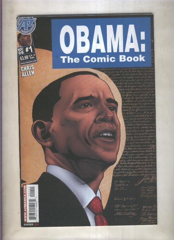 Obama the comic books numero 1