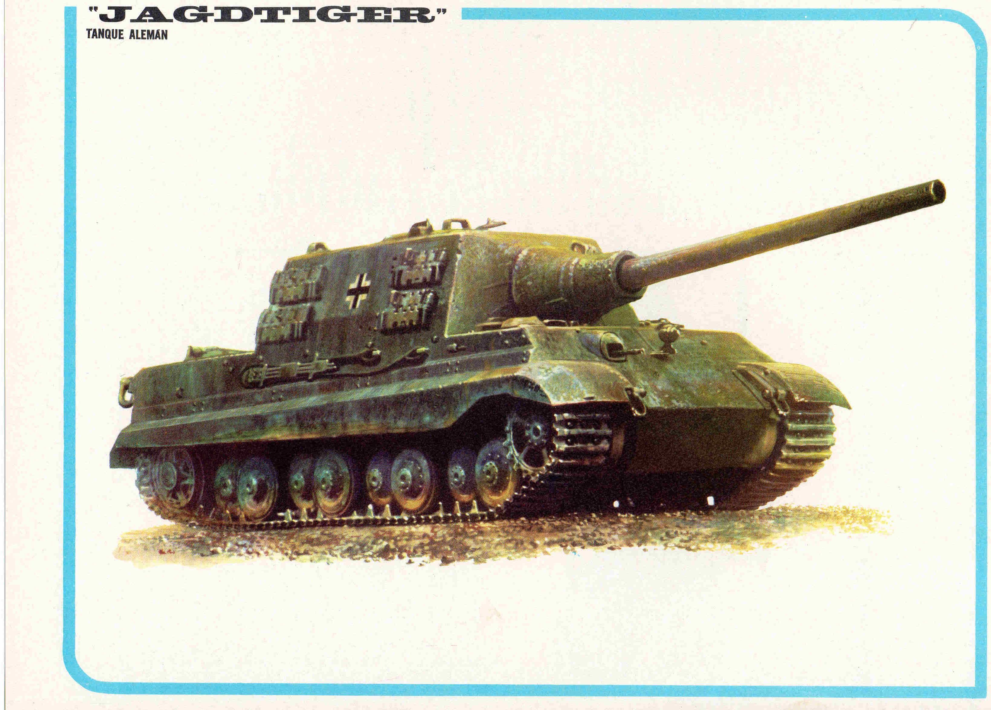 LAMINA 4207: JACDTIGER Tanque Aleman