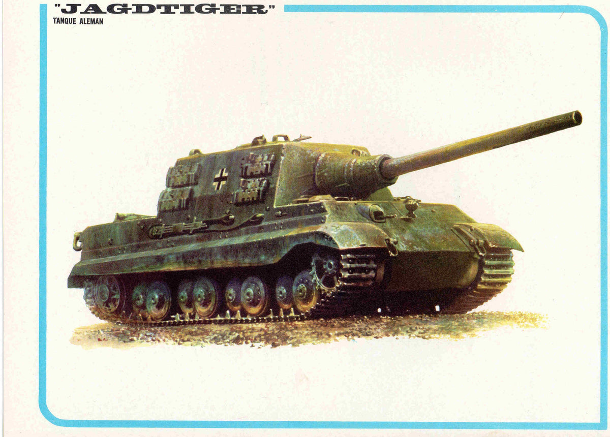 LAMINA 4207: JACDTIGER Tanque Aleman