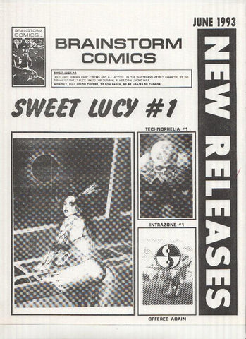 BRAINSTORM COMICS - June 1993 (News Releases from Brainstorm Comics)